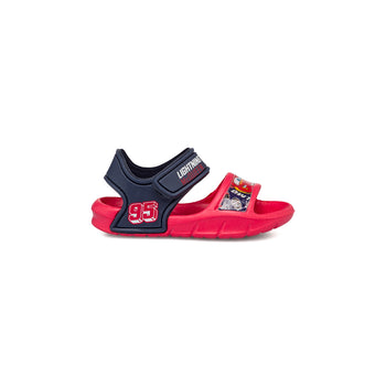 Sandali da bambino blu e rossi con logo Cars, Ciabatte Bambino, SKU p462000437, Immagine 0